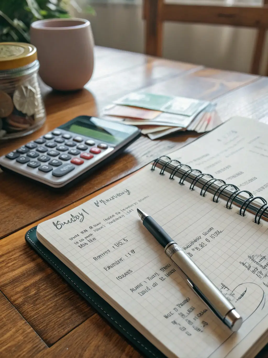 An example of a personalized budget plan generated by fundstack.uno's tool, highlighting customized spending categories and savings targets tailored to individual financial goals.